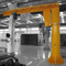 Pabrik Langsung Penjualan Lantai Mounted Jib Crane Dengan Electric Hoist